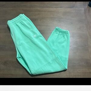 Mint green Adidas sweatpants #sweatpants